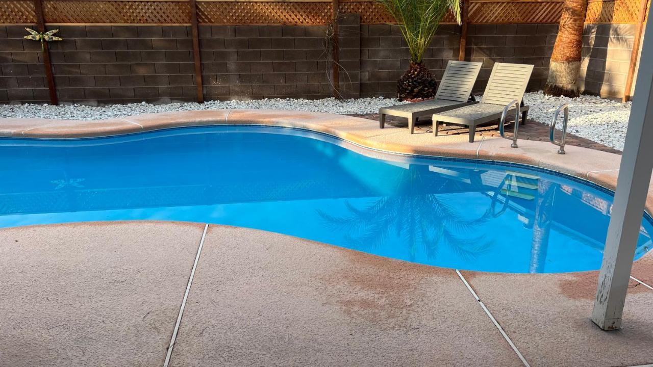 Вилла Large Pool & Patio Cozy Single Story Family House Лас-Вегас Экстерьер фото