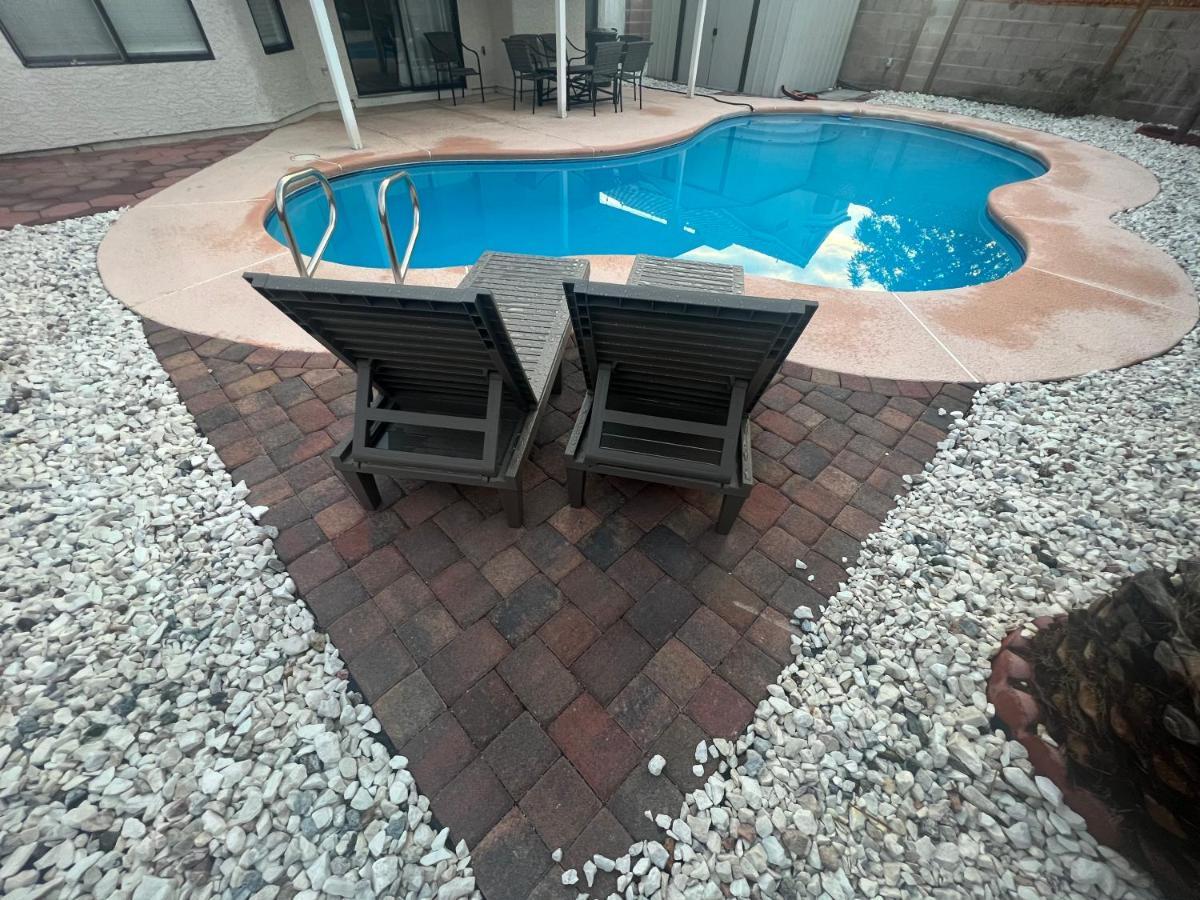 Вилла Large Pool & Patio Cozy Single Story Family House Лас-Вегас Экстерьер фото